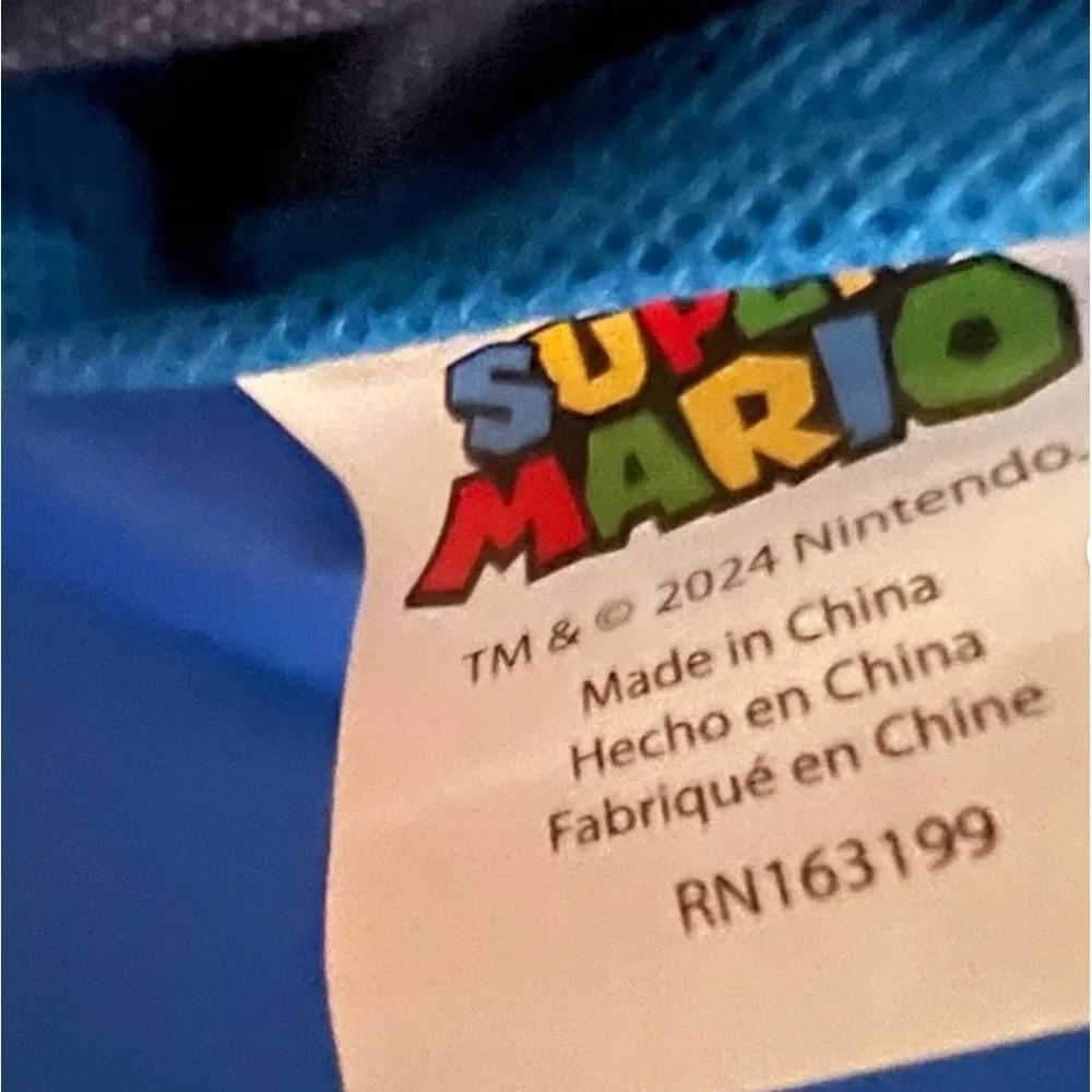 Super Mario Bros Nintendo Kids Backpack | NEW